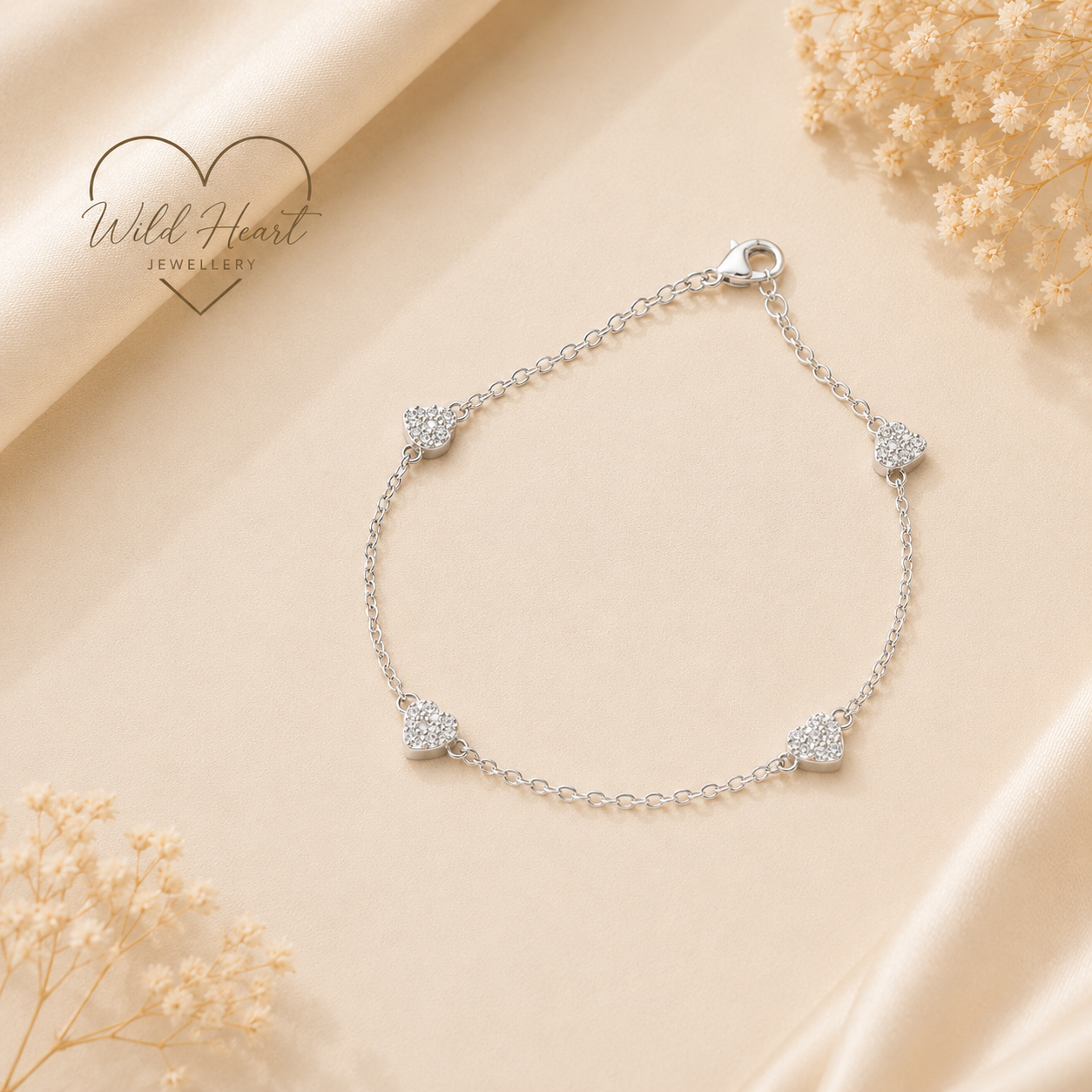 Wild Heart Dazzling Heart Bracelet
