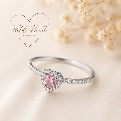 Blooming Heart Ring