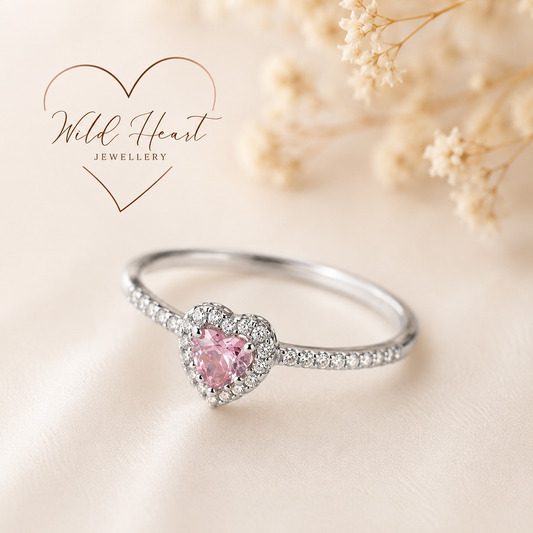 Blooming Heart Ring