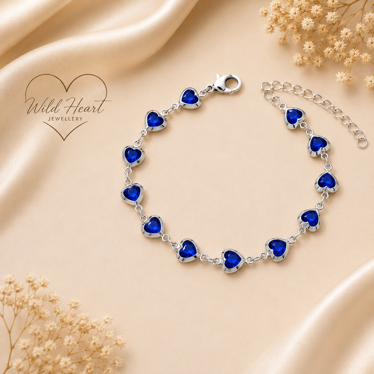 Wild Heart Ocean Heart Bracelet