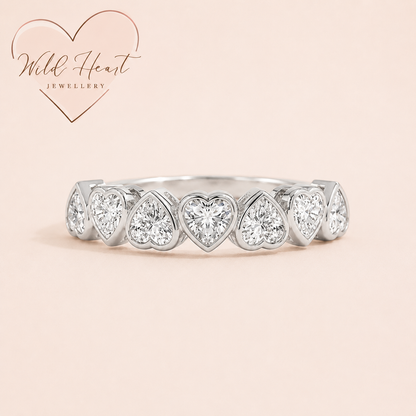 Pure Heart Sterling Ring